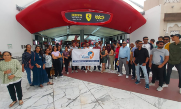 Ferrari World Dubai Group Family Tour with Varni Tourism – Best Travel Agency in Ahmedabad for Family Adventures