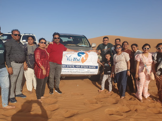 Desert Safari Dubai Group Tour with Varni Tourism – Best Travel Agency in Ahmedabad for Adventure Tours